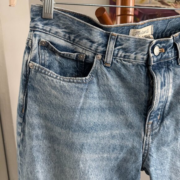 Madewell - Petite Low-Slung Straight Jeans in Olvera Wash - Picture 6 of 14